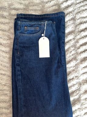 Meshki Mid Rise Denim Flare Jeans NEW